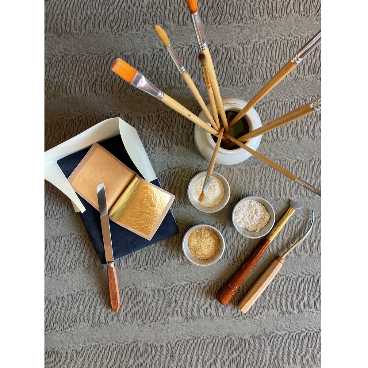 Le métier de doreur à la feuille ornemaniste